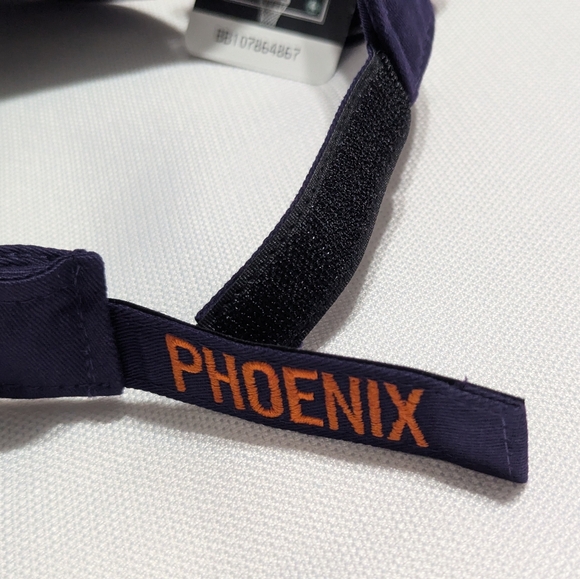 Zhats NBA Phoenix Suns 3D Emblem Dark Purple Adjustable Visor - Picture 3 of 4